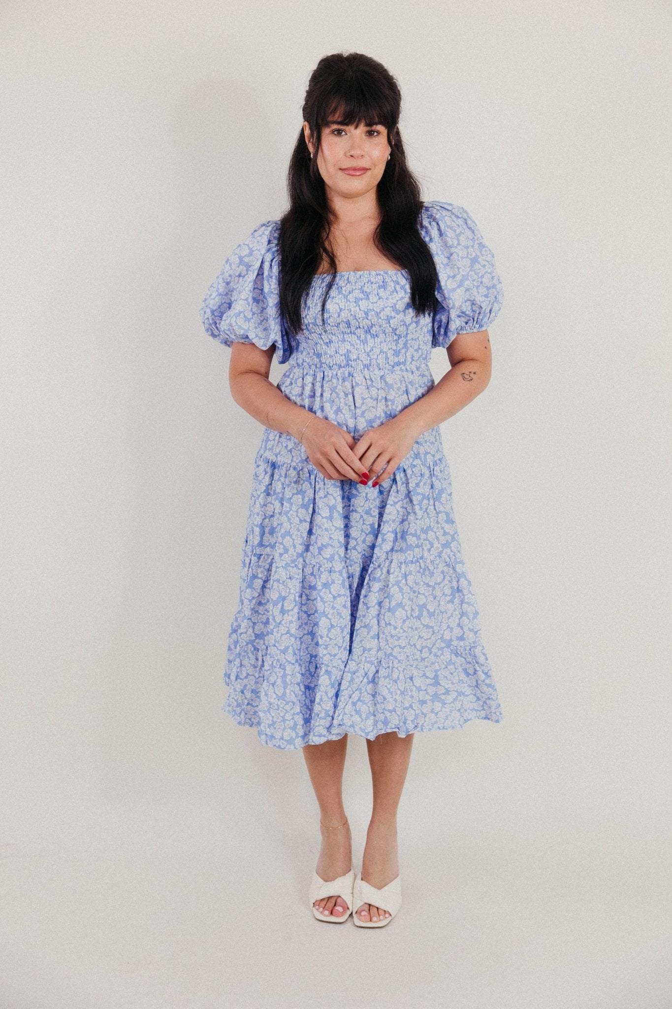 Blue Dream Midi Dress - 3125 Clothing