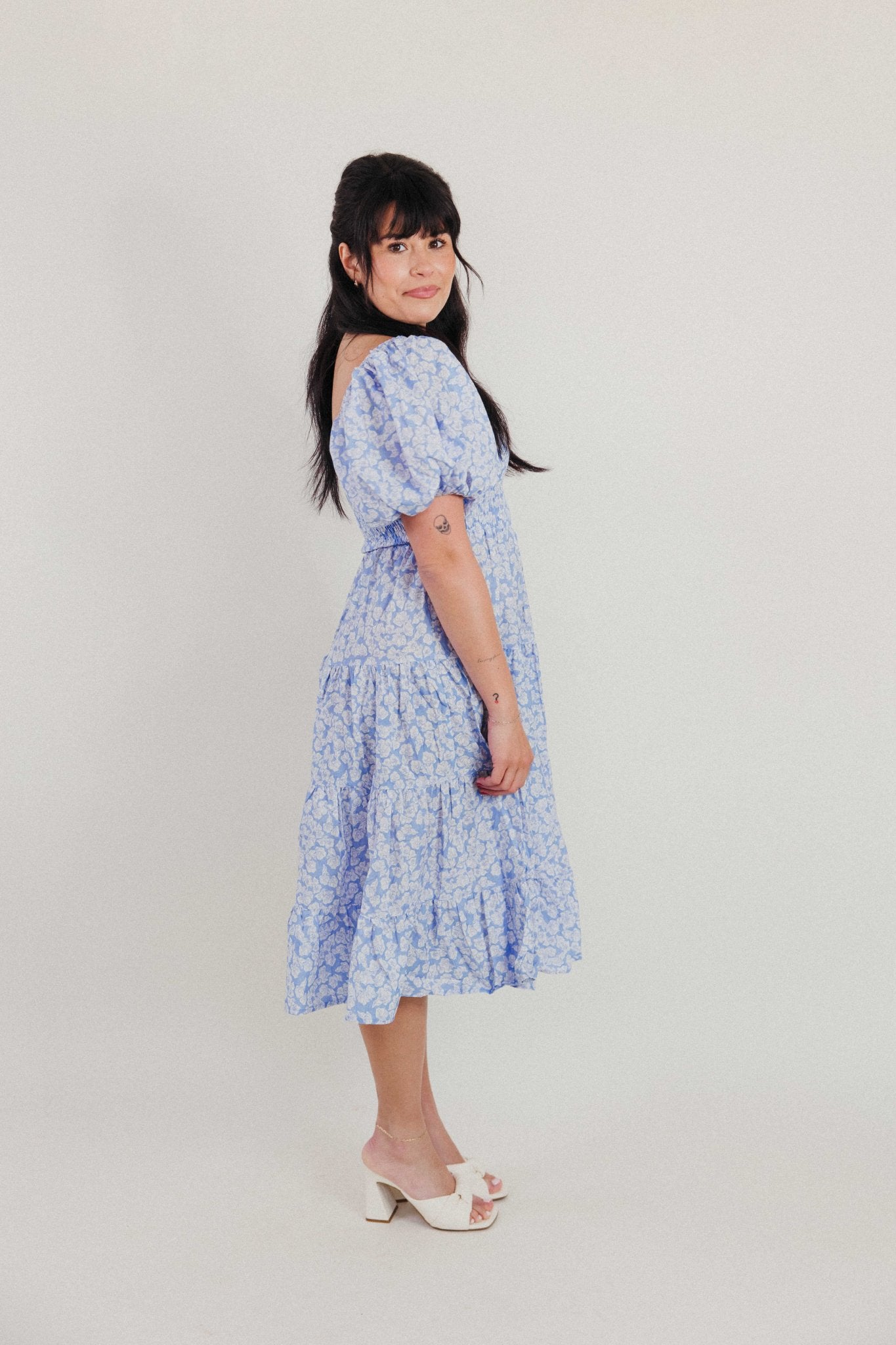 Blue Dream Midi Dress - 3125 Clothing