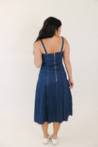 Evening Glow Denim Dress - 3125 Clothing