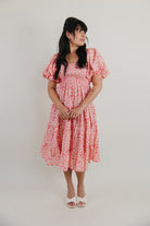 Fallon Floral Midi Dress - 3125 Clothing