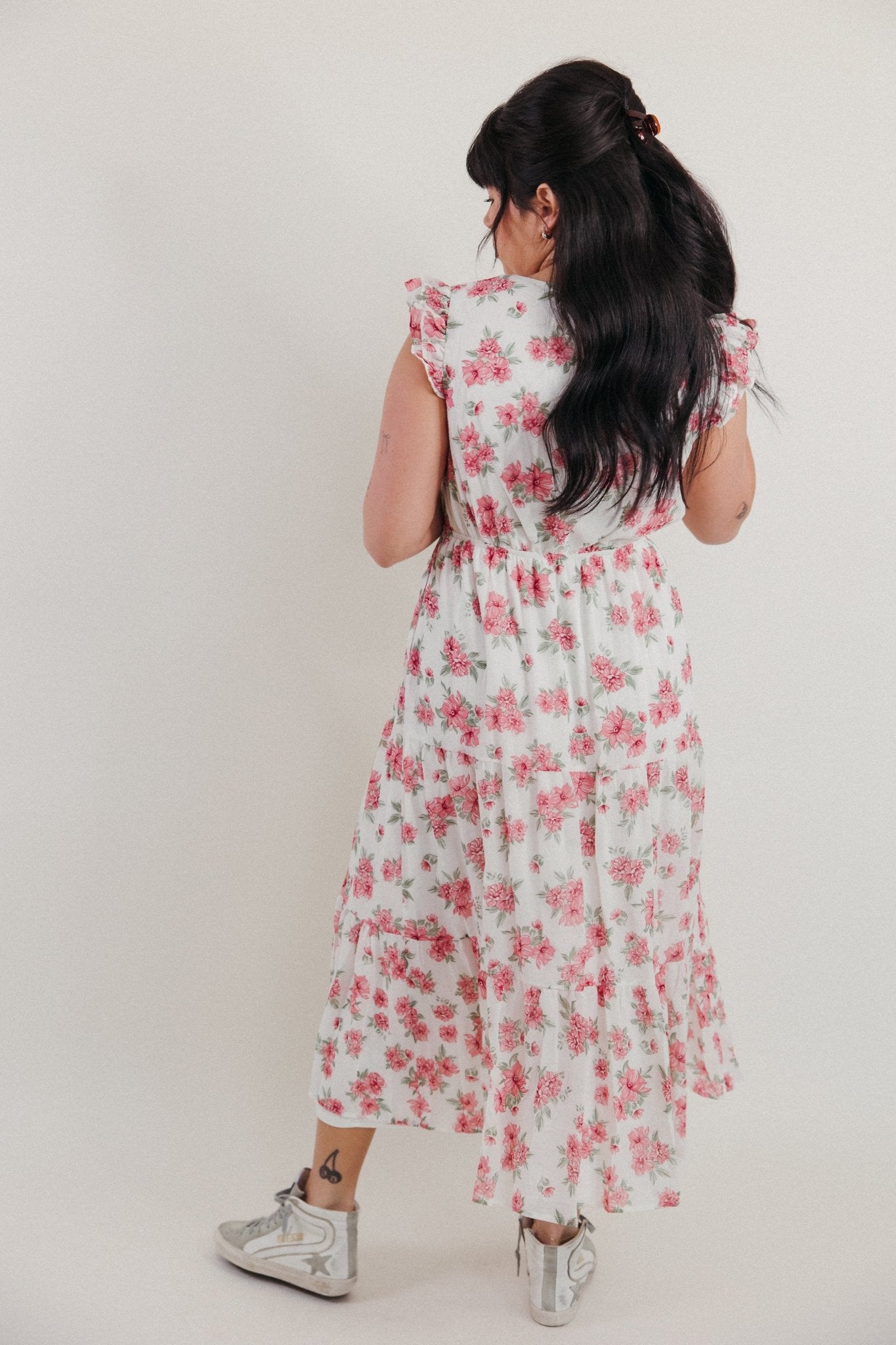 Feminine Floral Maxi - 3125 Clothing