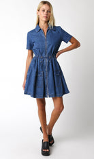 Full of Surprises Denim Dress - 3125 Clothing