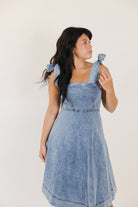 Golden Hour Denim Dress - 3125 Clothing