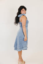 Golden Hour Denim Dress - 3125 Clothing