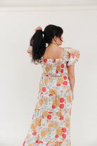 Sangria Sunrise Floral Dress - 3125 Clothing