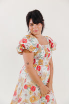 Sangria Sunrise Floral Dress - 3125 Clothing