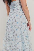 Soft Summer Floral Dress - 3125 Clothing