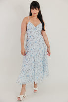 Soft Summer Floral Dress - 3125 Clothing