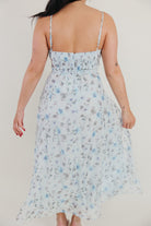 Soft Summer Floral Dress - 3125 Clothing