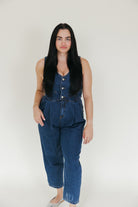 Time Of Her Life Denim Jumpsuit - 3125 Clothing