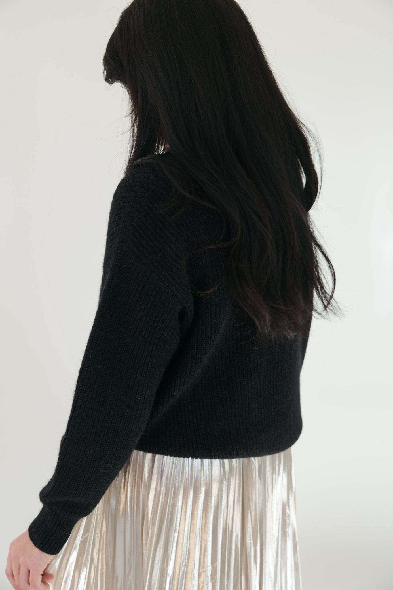 Black Glimmer Sweater - 3125 Clothing