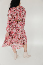 Falling Floral Dress - 3125 Clothing