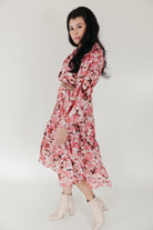 Falling Floral Dress - 3125 Clothing