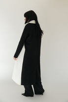 Noire Blanc Elegance Coat - 3125 Clothing