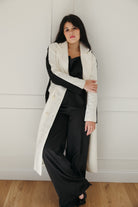 Noire Blanc Elegance Coat - 3125 Clothing