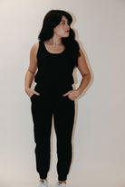 Opulent Black Jumpsuit Set - 3125 Clothing