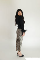 Pewter Poise Skirt - 3125 Clothing