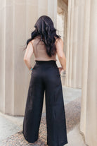 Pick Me Up Black Trousers - 3125 Clothing