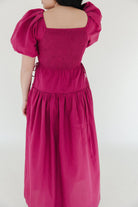 Rose petal midi dress - 3125 Clothing